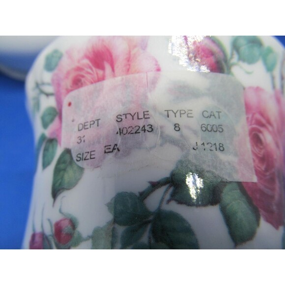 Roy Kirkham Garden Rose Teapot And 2 Tea Cups Excellent - Picture 5 of 15